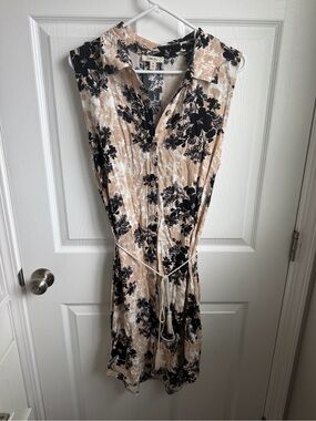 COMO BLU Floral Shirt Dress